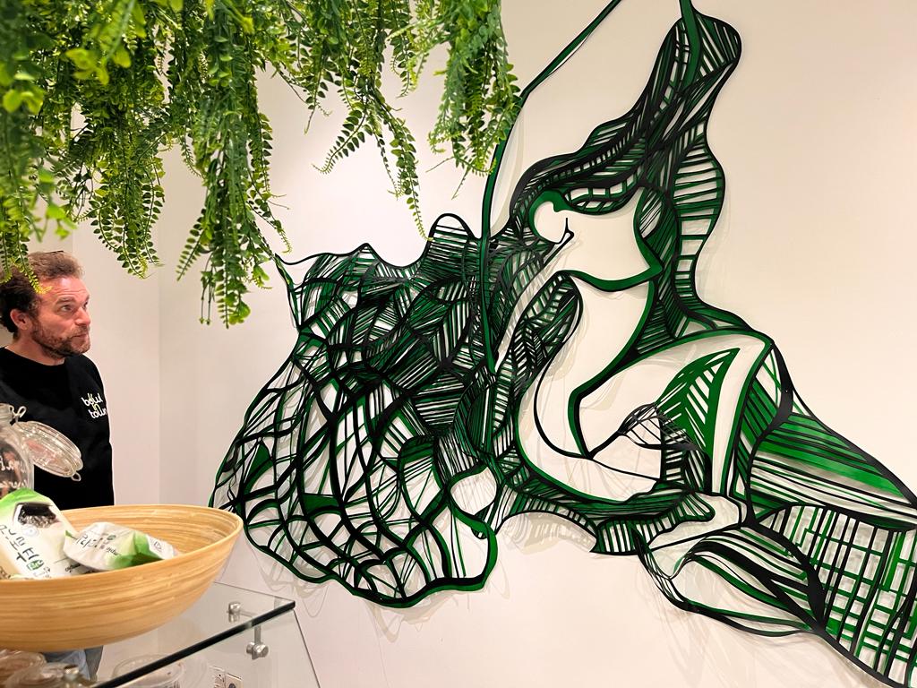 Untitled (green) — Munana Gatera