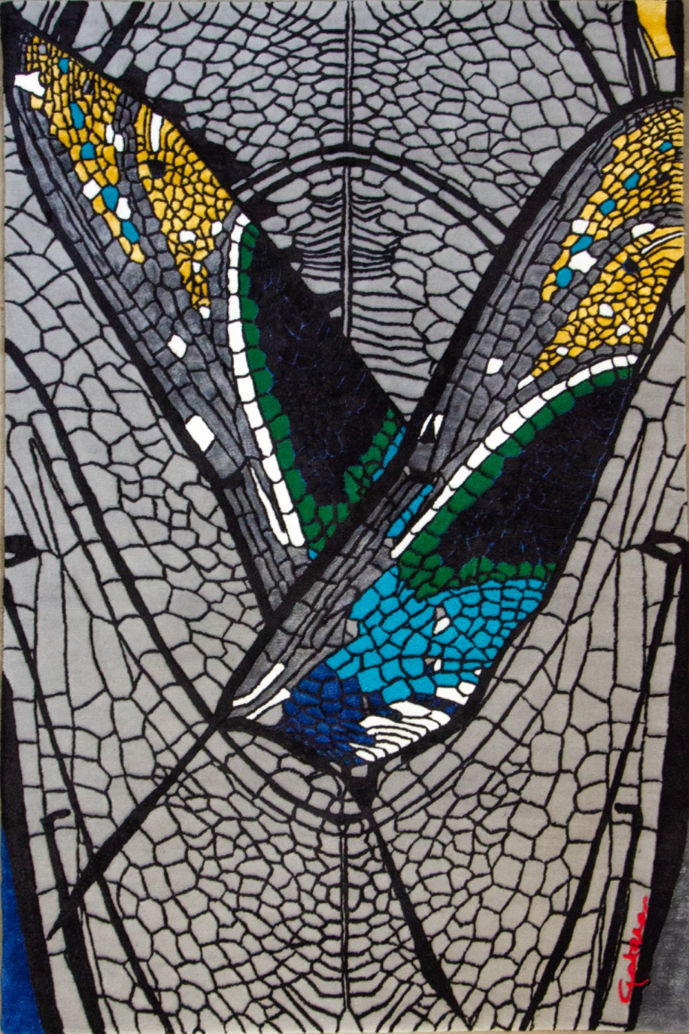Dragonfly — tapis — Munana Gatera